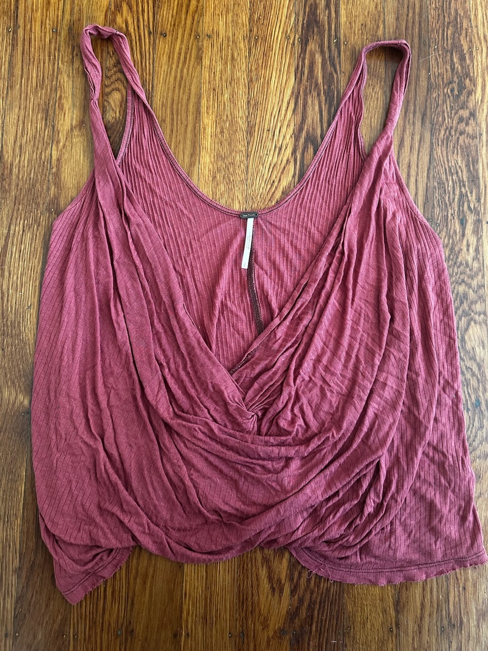 Free People Draped Cowl Camisole - Rose